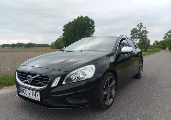 Volvo V60 cena 50000 przebieg: 248000, rok produkcji 2012 z Gostynin małe 704